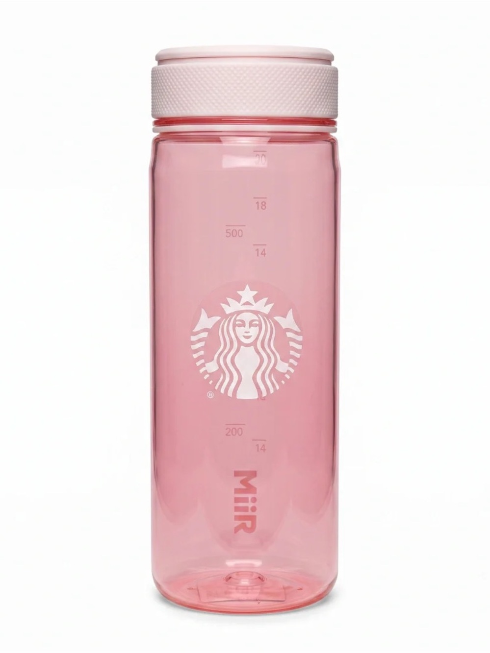 Starbucks x MiiR Stawberry Pink Reusable Water Bottle – 20 fl oz (591ml) BPA-Fre